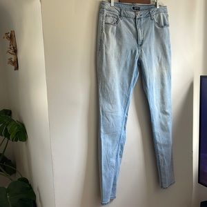 Elwood Light Blue Men’s Skinny Jeans 36